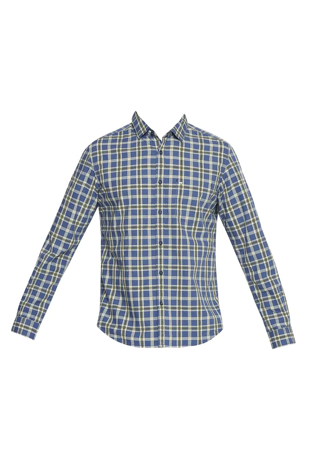 Slim Fit Checks Shirt