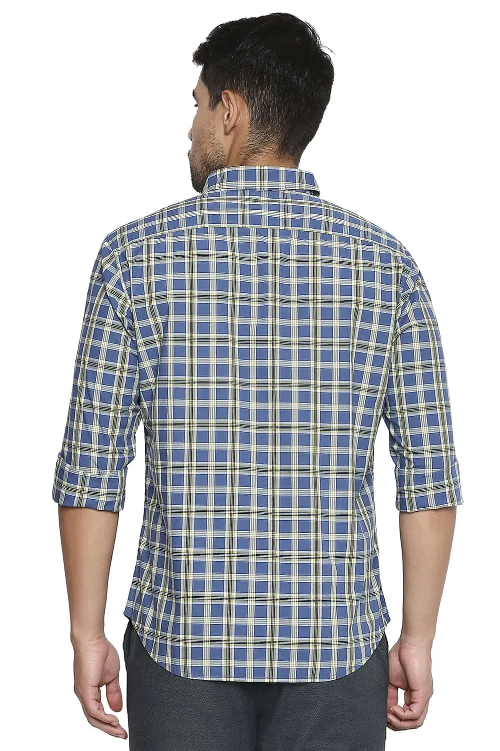 Slim Fit Checks Shirt