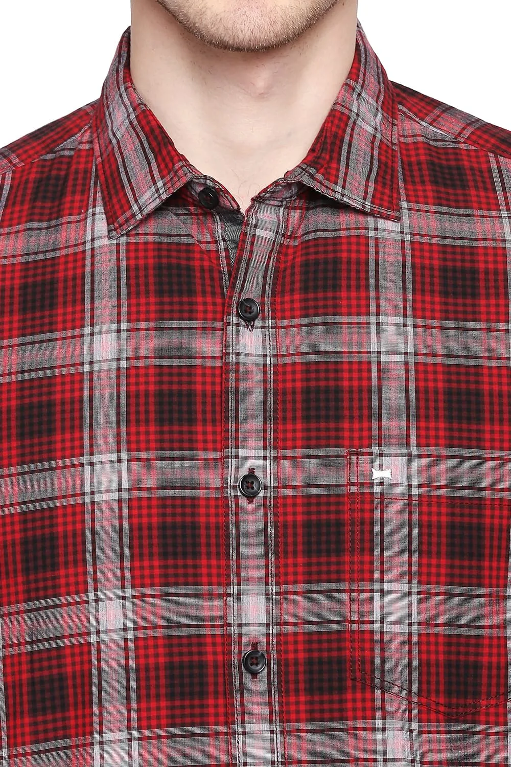 Slim Fit Checks Shirt
