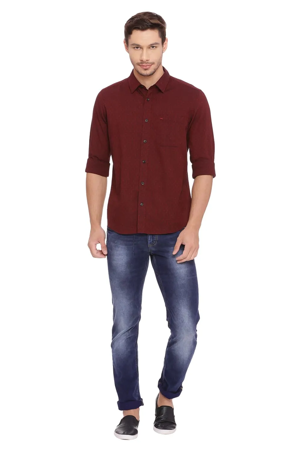 Slim Fit Dobby Shirt