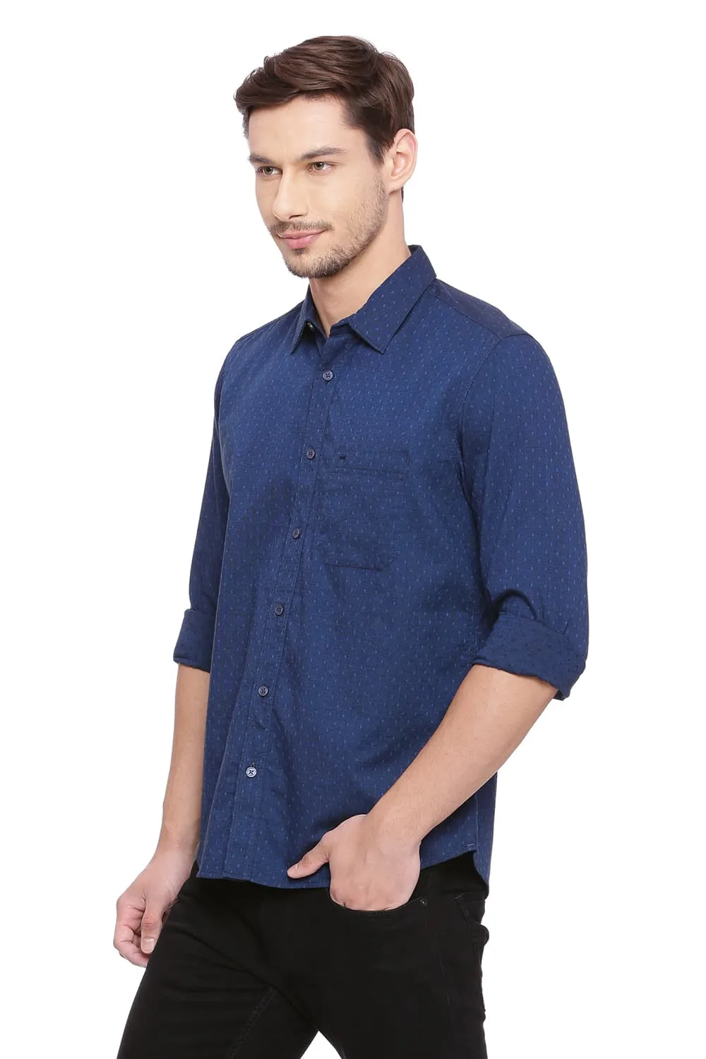 Slim Fit Dobby Shirt