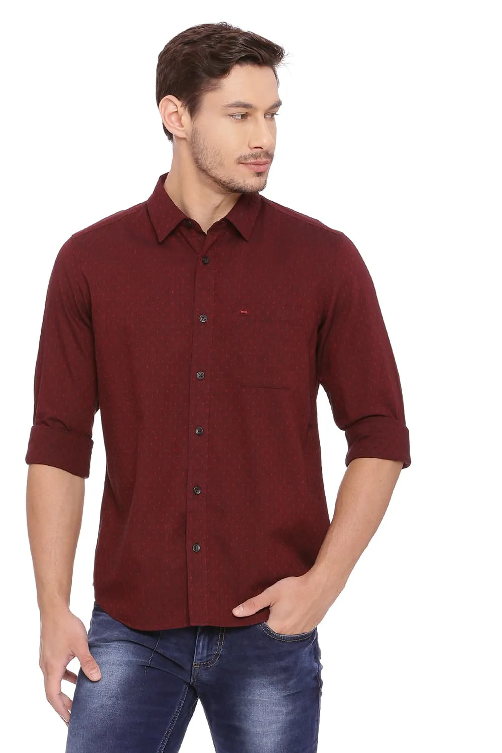 Slim Fit Dobby Shirt
