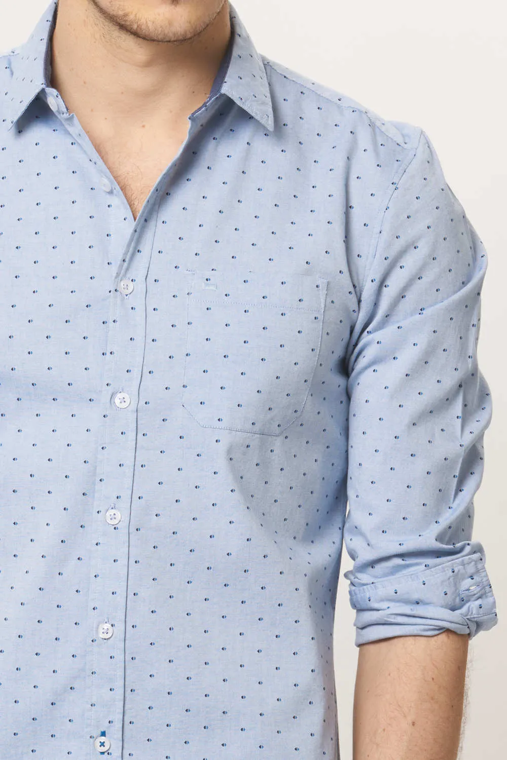 Slim Fit Printed Shirt