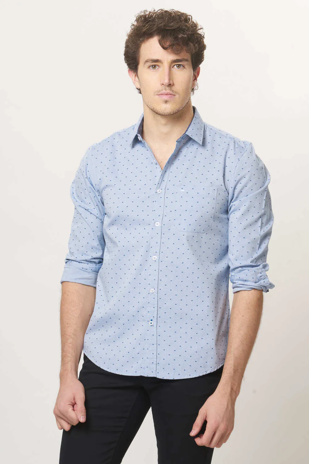 Slim Fit Printed Shirt