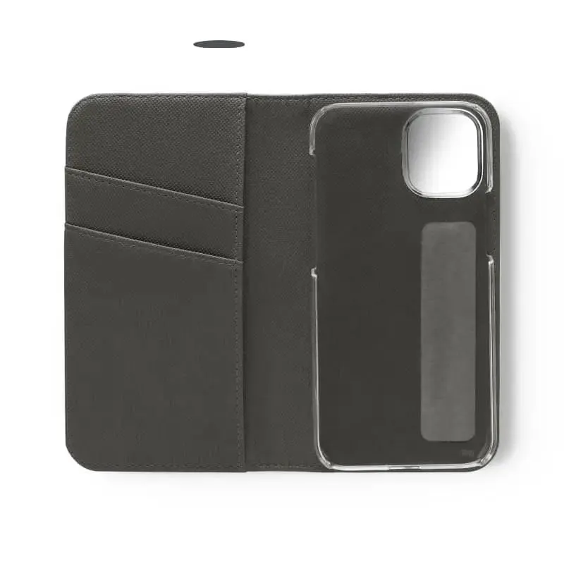 Snake Flip Cases with Built-In Stand, Vegan Leather Design & Card Slots