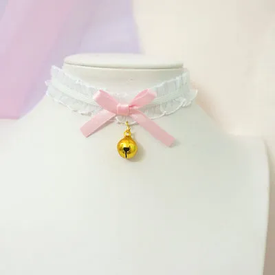Soft girl bow collar  HA0502