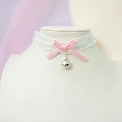 Soft girl bow collar  HA0502