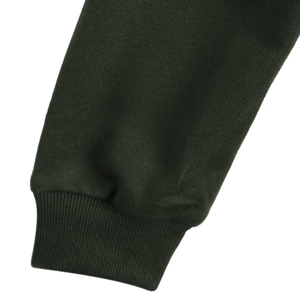 Solid Color Crop Hoodie