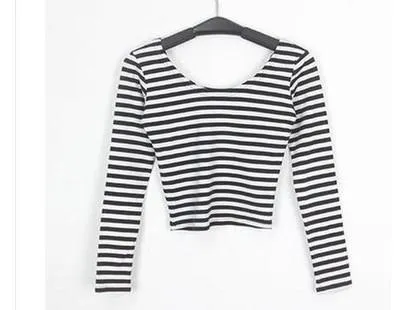Solid Crop Shirt