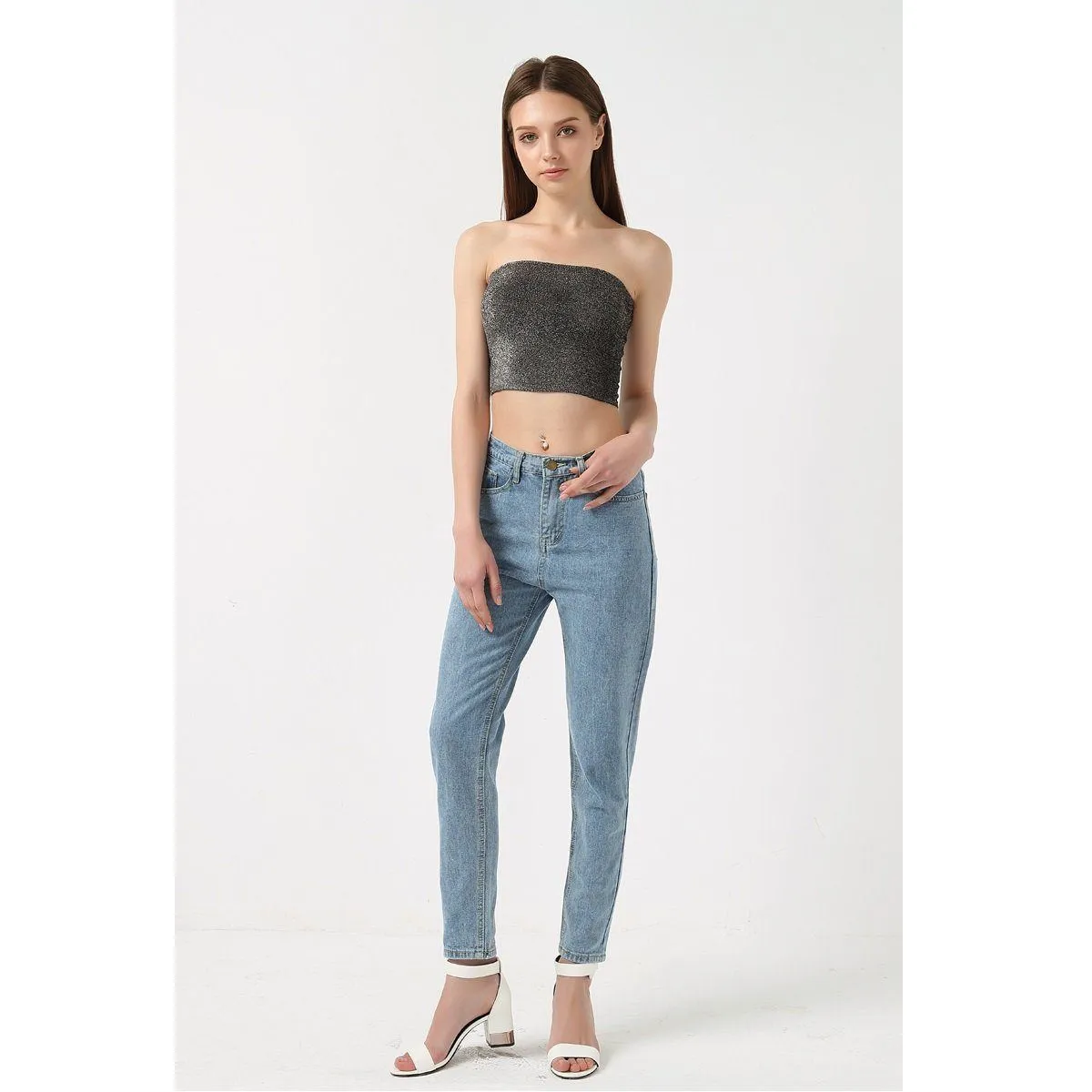 Solid Crop Top