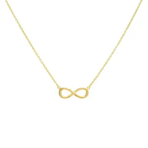 Solid Infinity Necklace