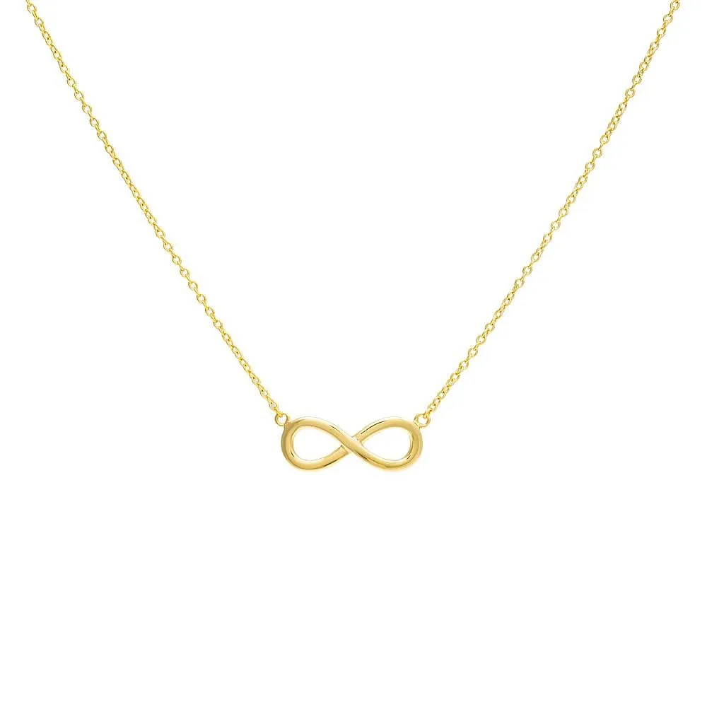 Solid Infinity Necklace