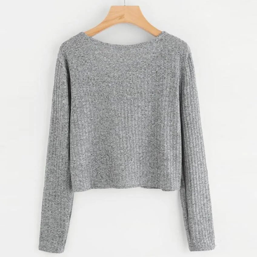 Solid Knitted Shirt