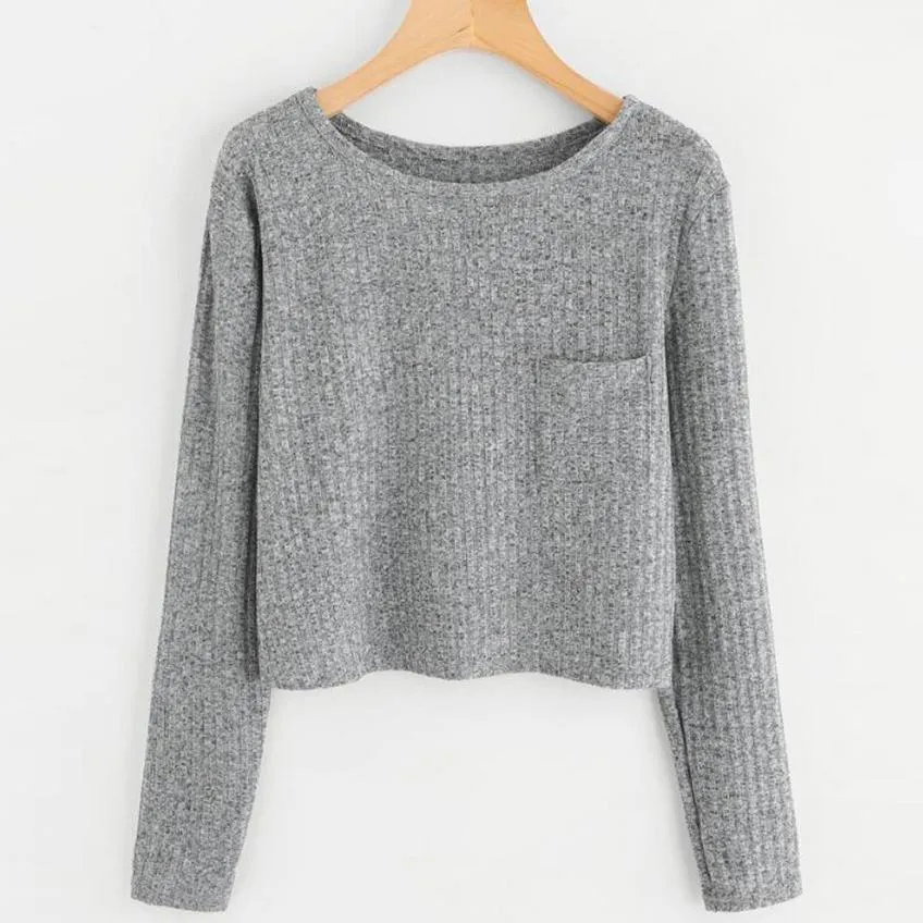 Solid Knitted Shirt