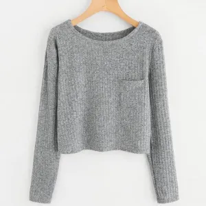 Solid Knitted Shirt