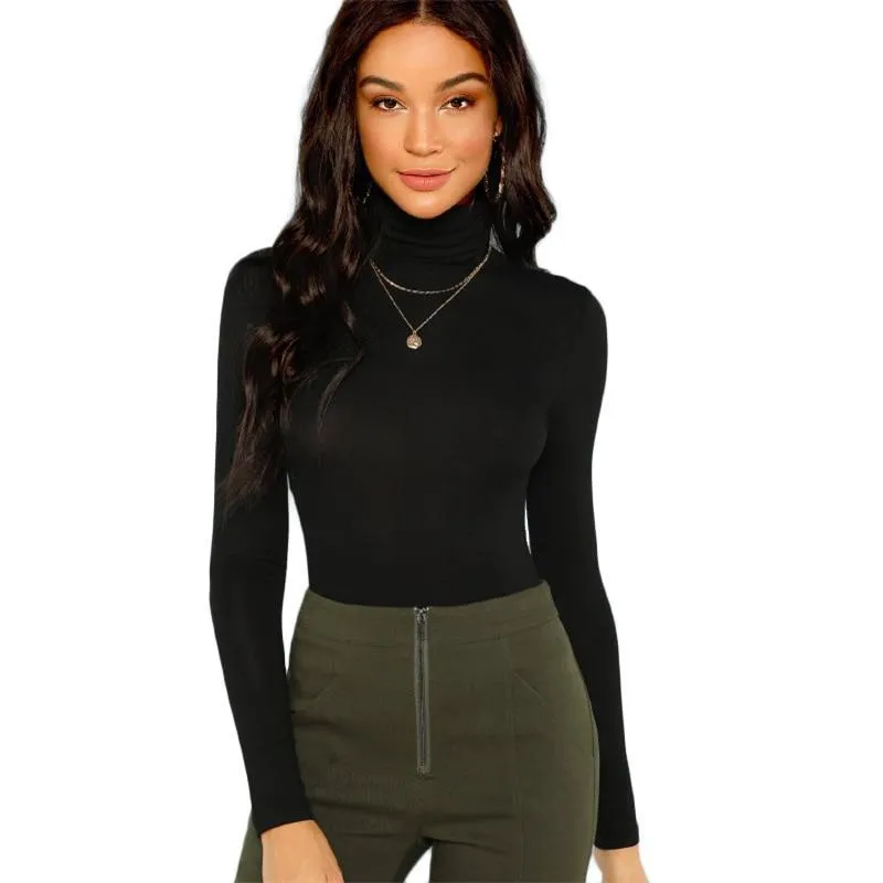 Solid Stand Collar Shirt
