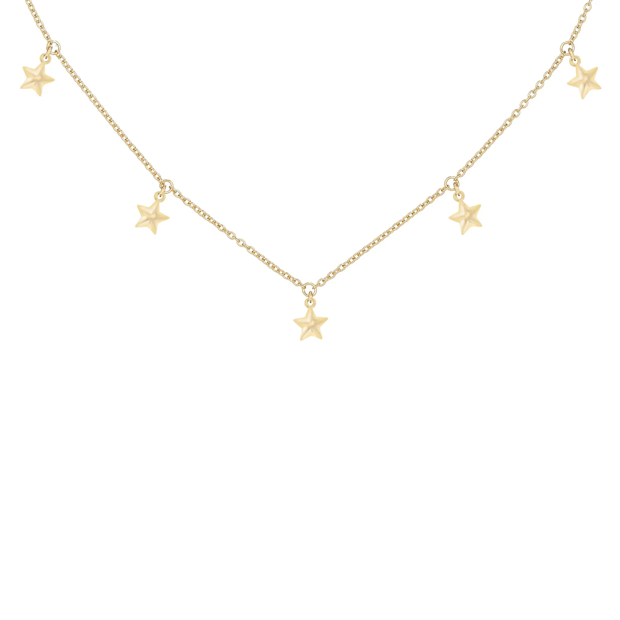 Solid Stars Necklace