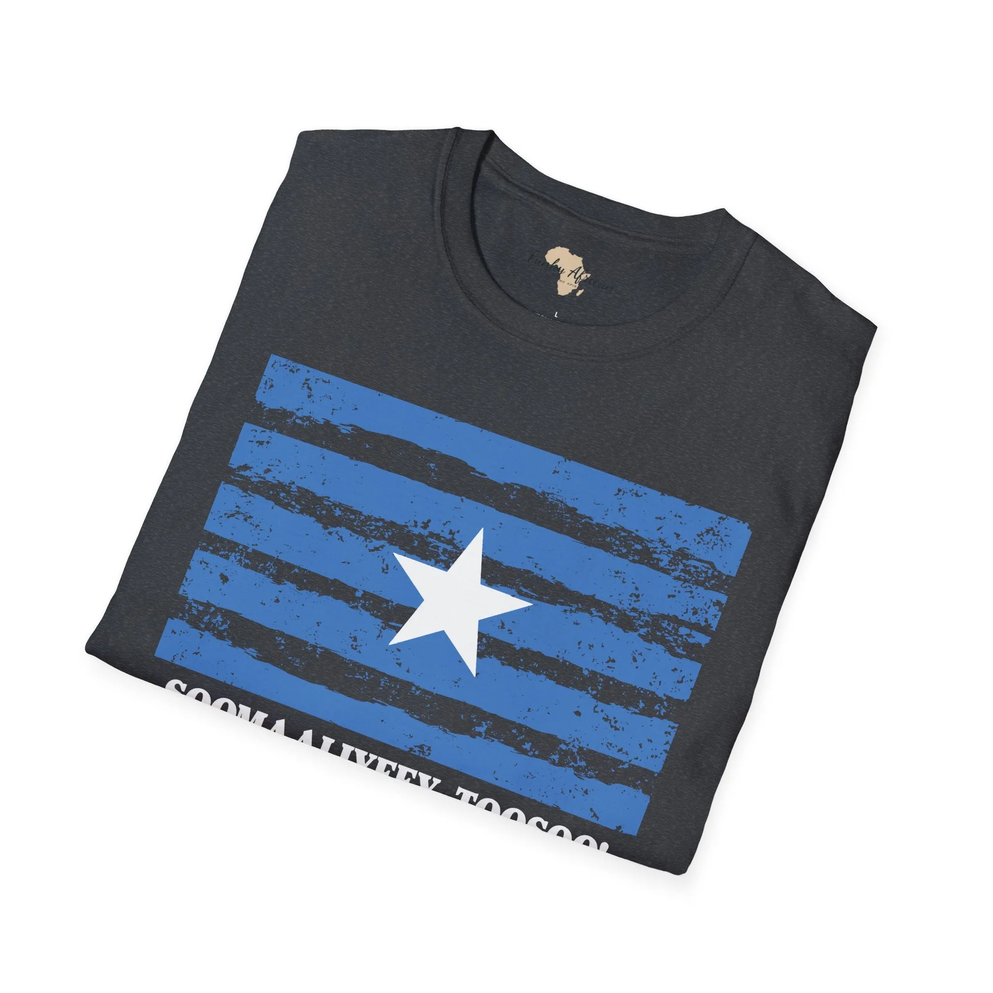 Somalia strip unisex softstyle tee