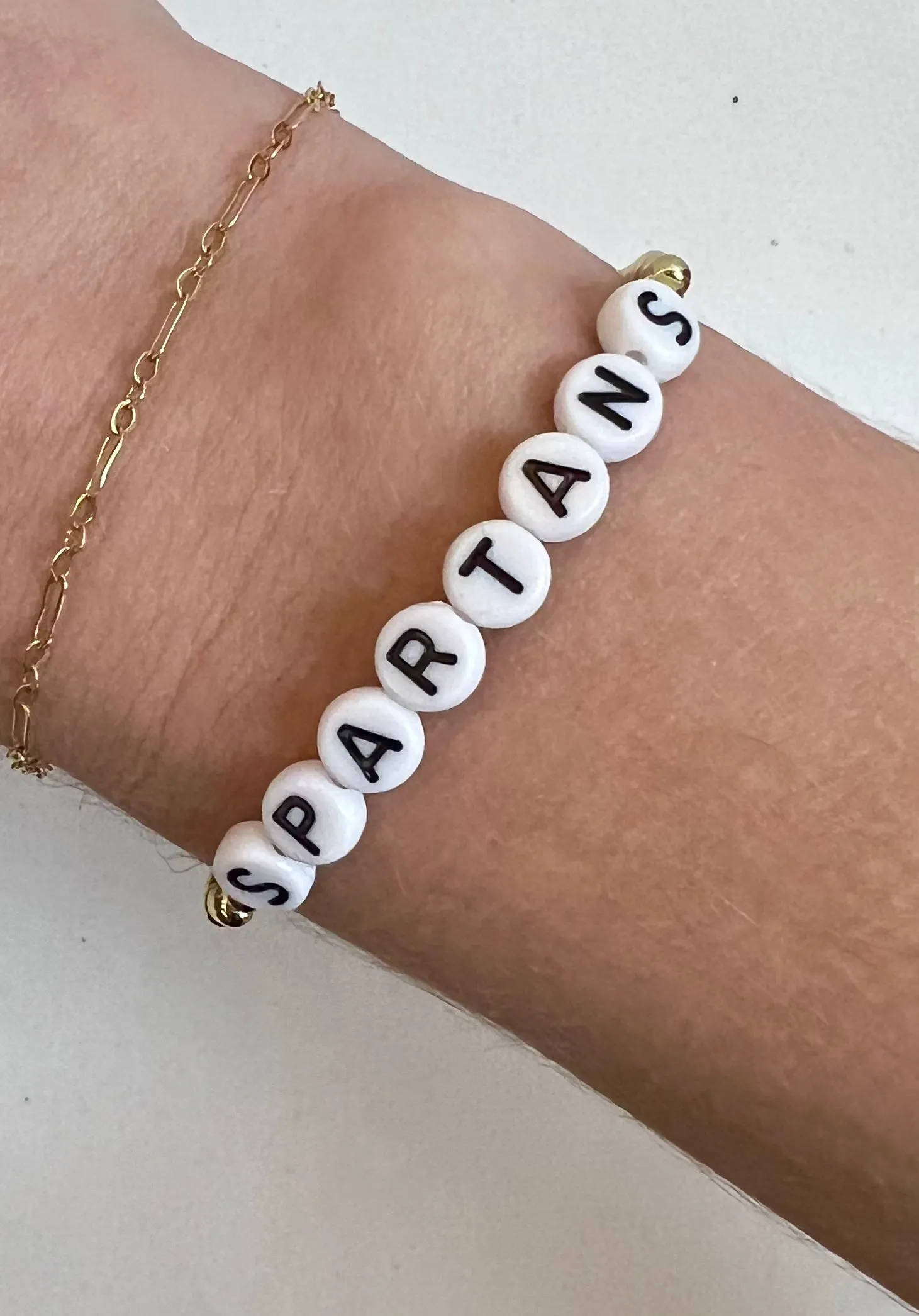 Spartans Bead Bracelets