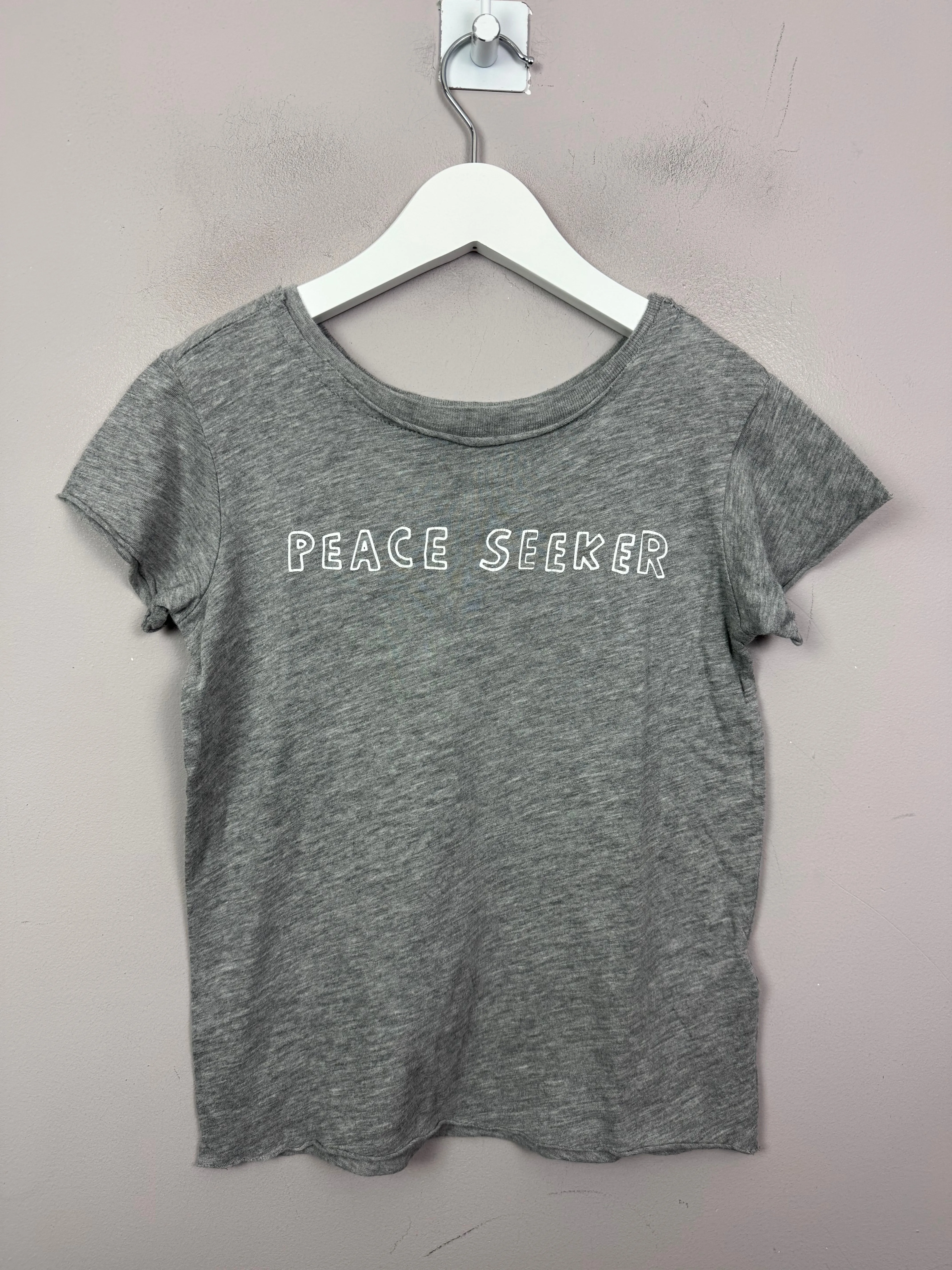 Spiritual Gangster Grey T-shirt 6y New