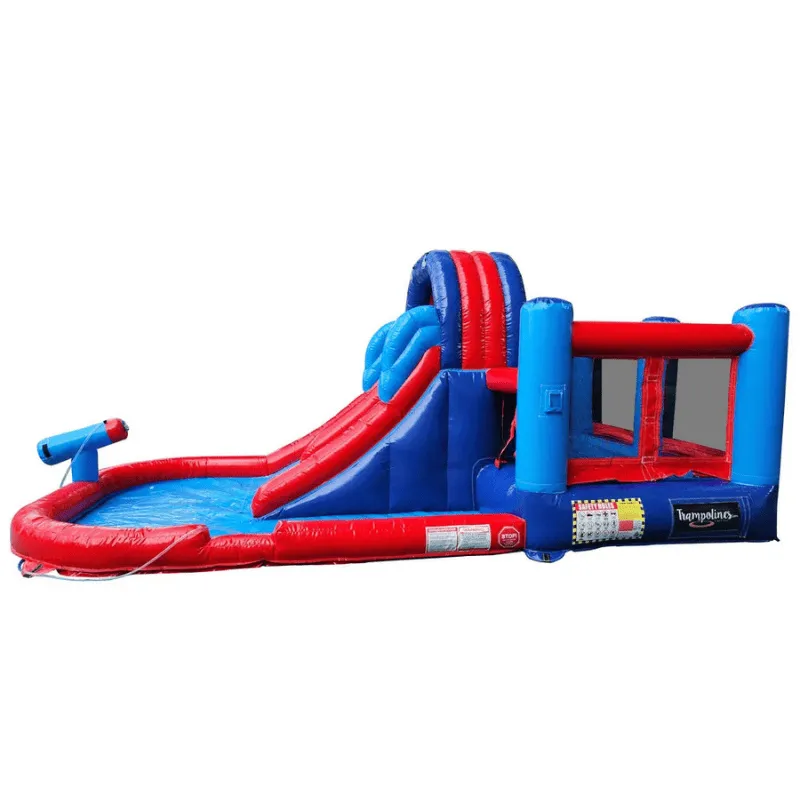 Splash Zone Racer Pro with Inflatable Water Slide