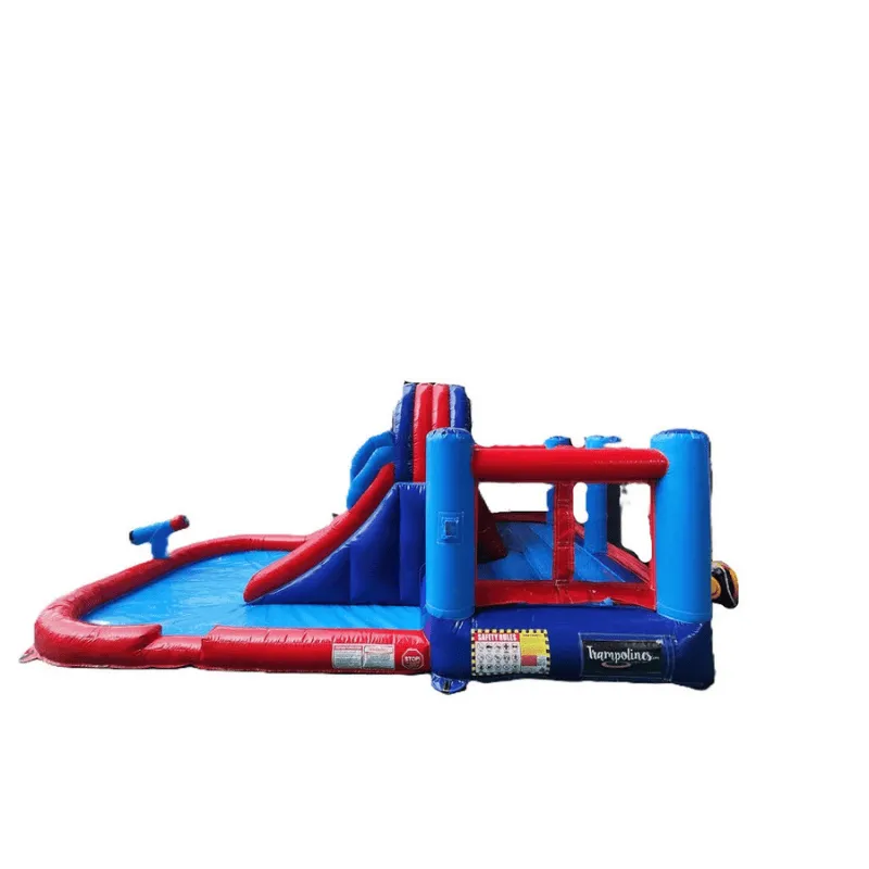 Splash Zone Racer Pro with Inflatable Water Slide