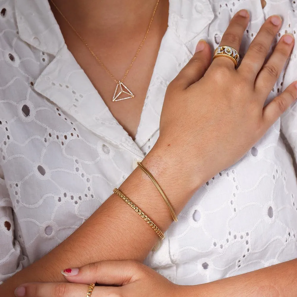 Spread the Love Cuff Bracelet