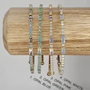 Stackable Rhinestone Bracelets