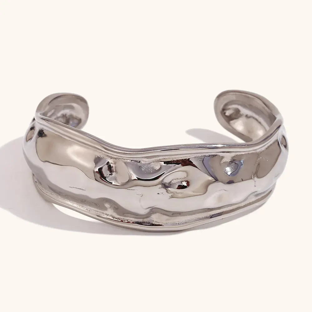Statement Wide Cuff Bracelets