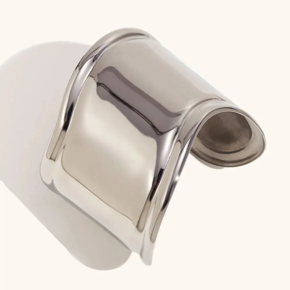 Statement Wide Cuff Bracelets