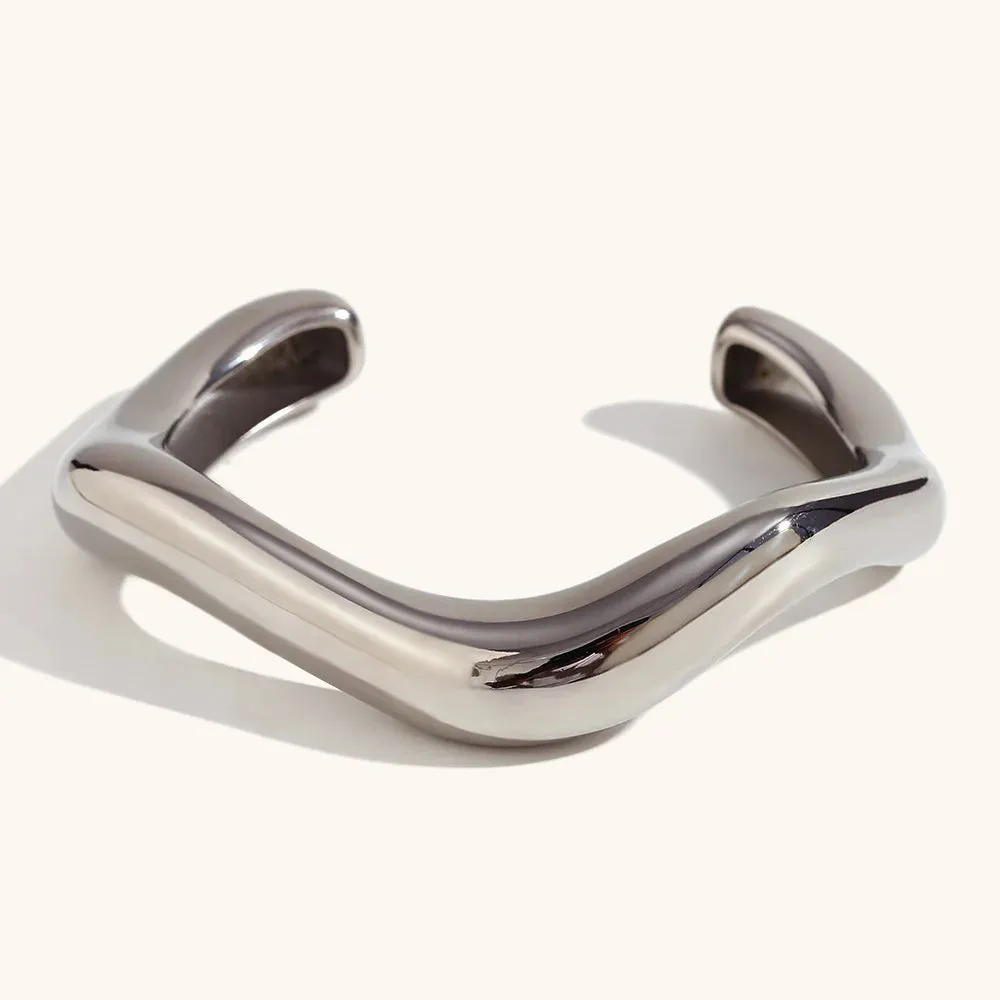 Statement Wide Cuff Bracelets