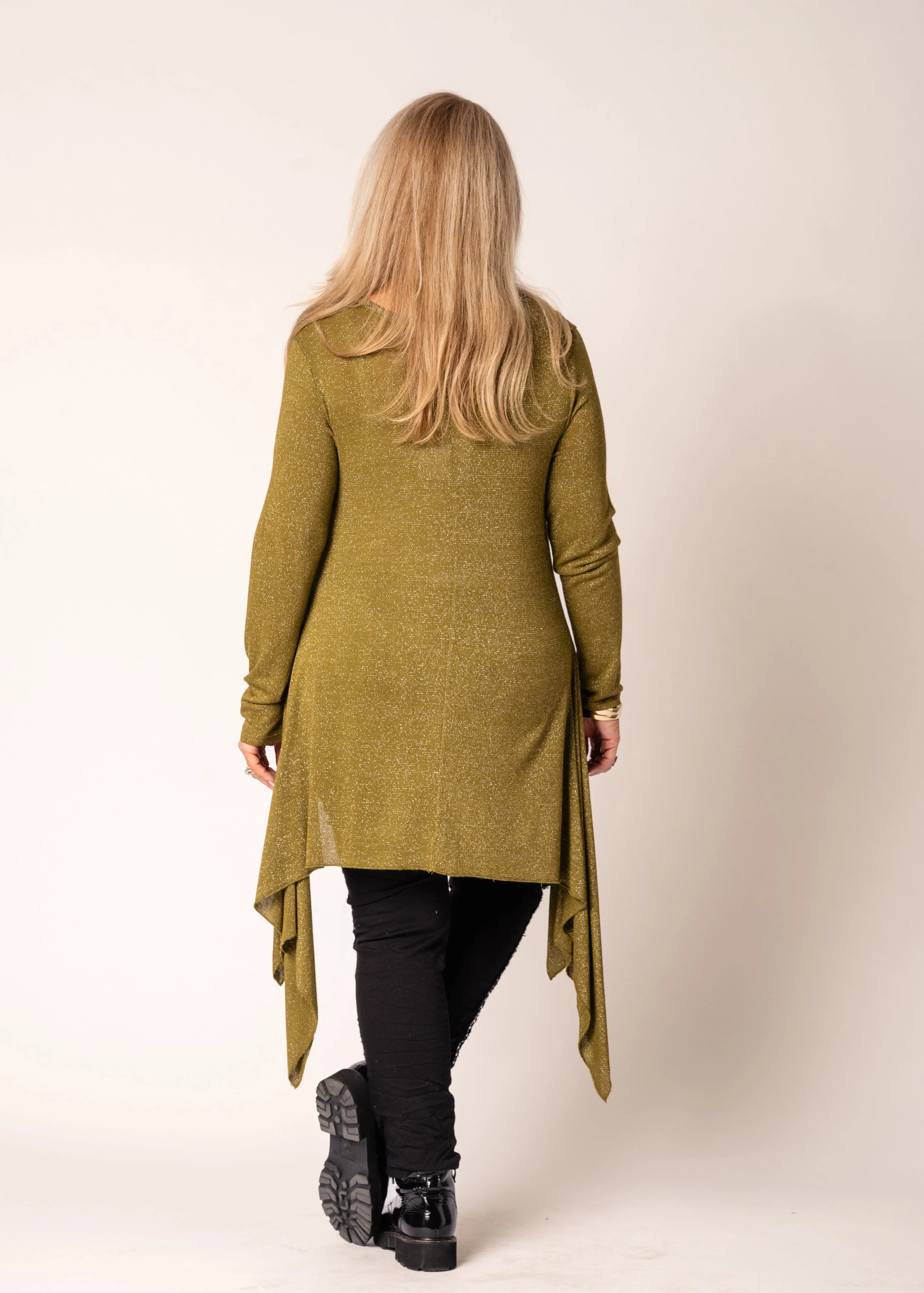 Stephie Top in Green Olive