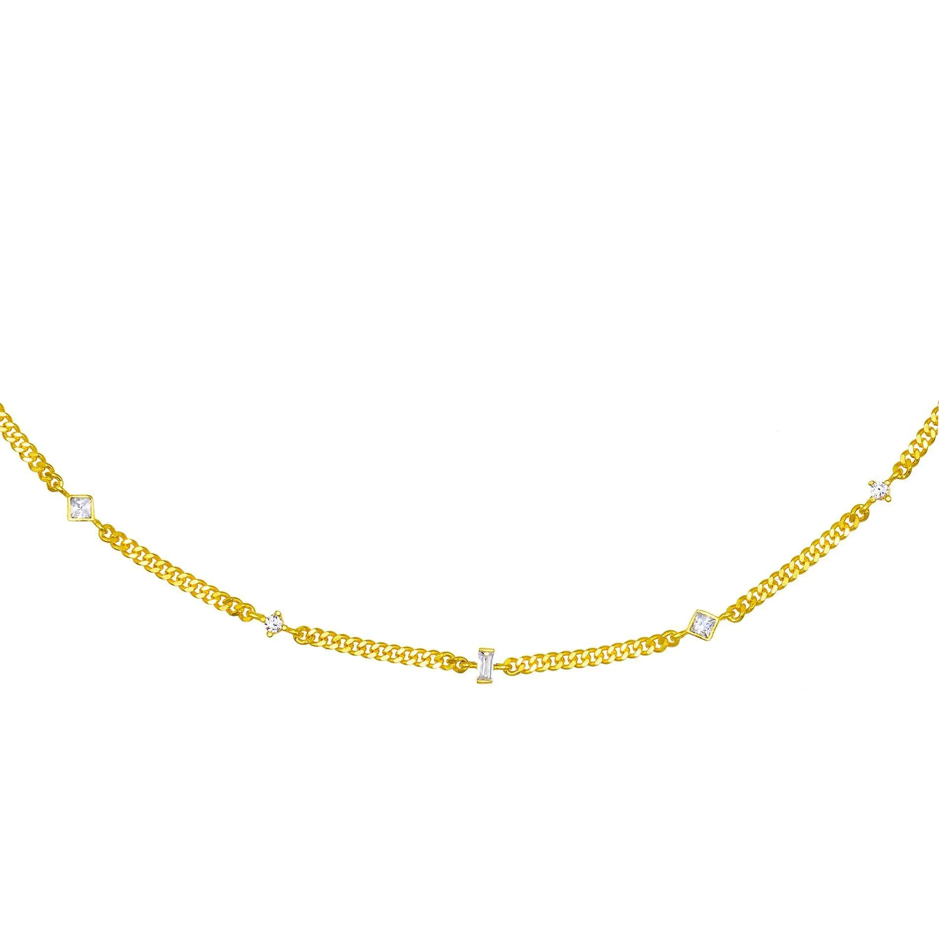 Stones Cuban Choker