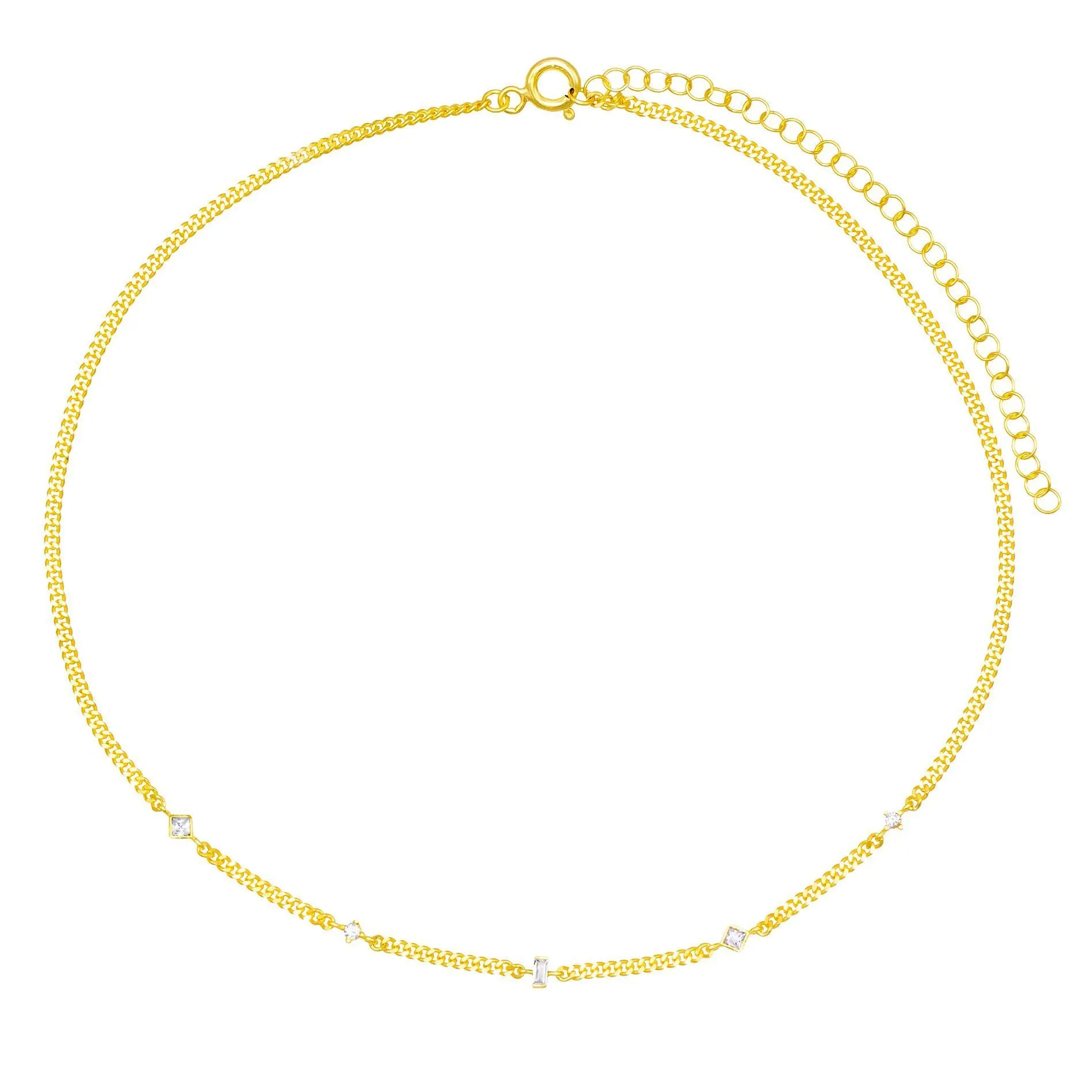 Stones Cuban Choker