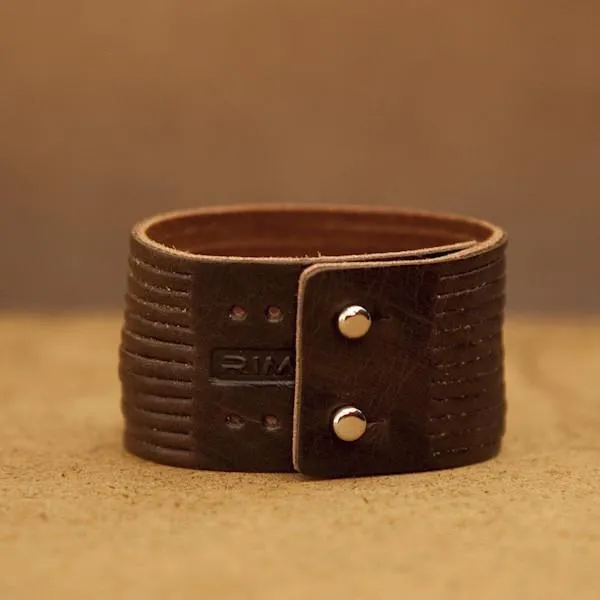 STRANDS Cuff – Chocolate Brown