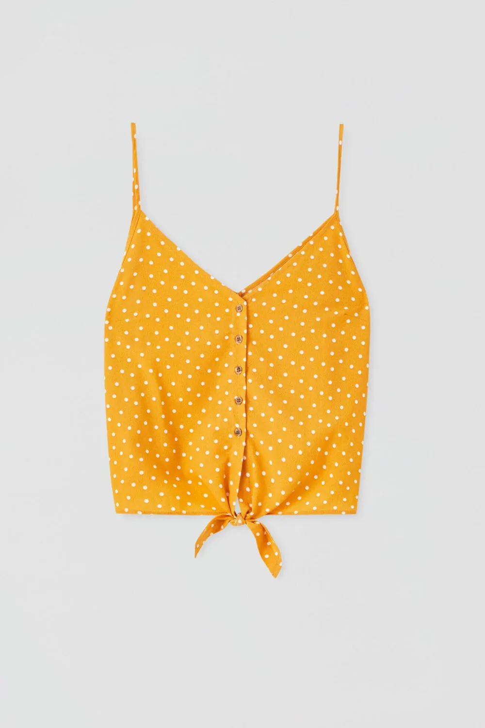Strappy Top With Front Knot