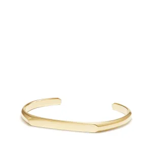 Streamline® Narrow Cuff Bracelet in 18K Gold, Size Large