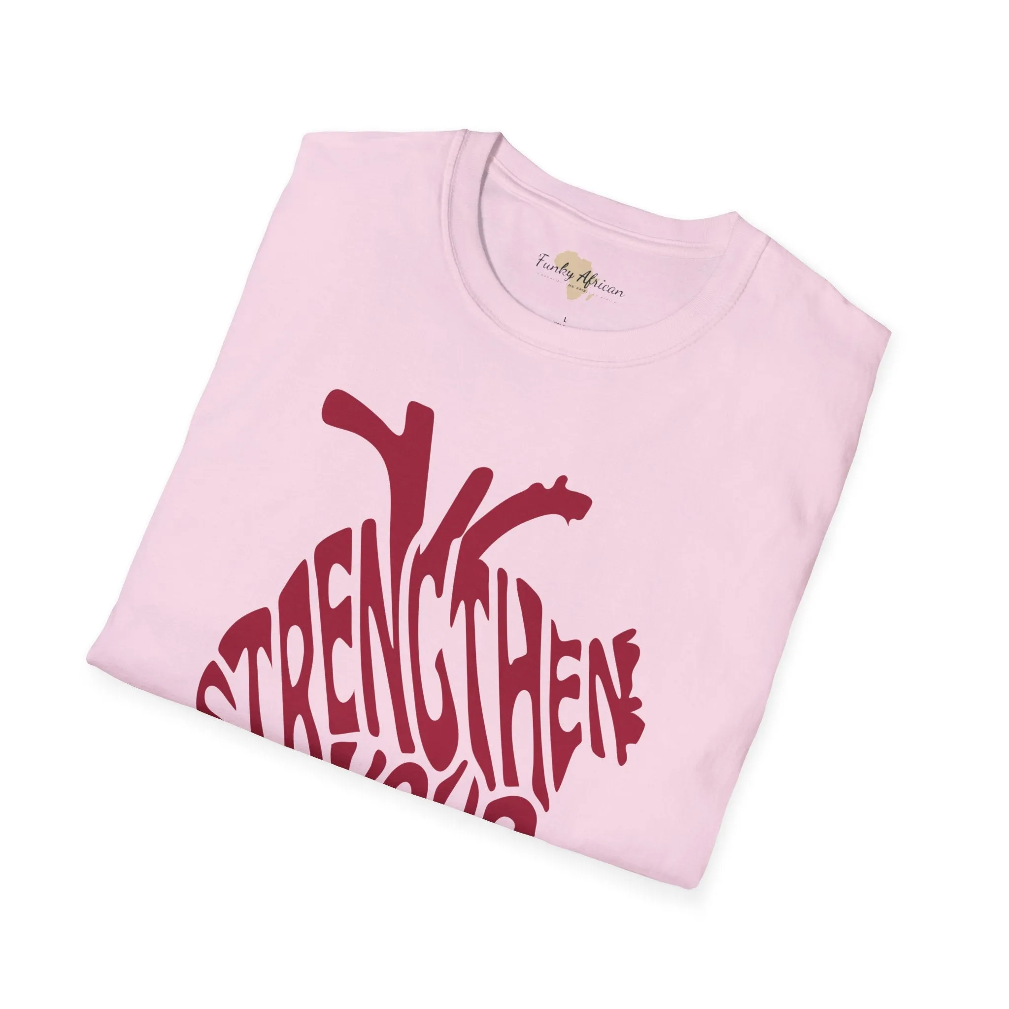 Strengthen your heart unisex softstyle tee