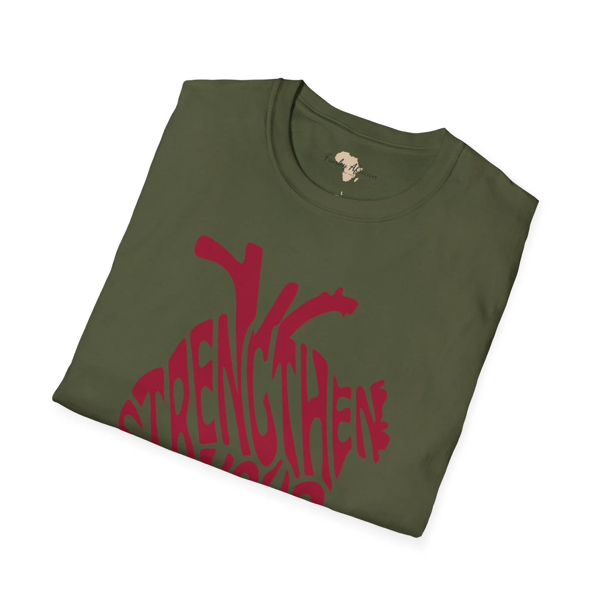 Strengthen your heart unisex softstyle tee