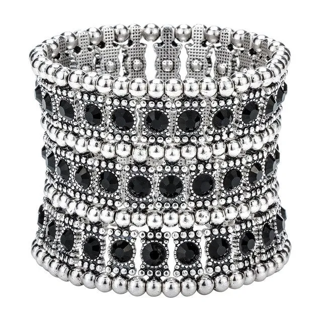Stretch Cuff bracelet Women Jewelry