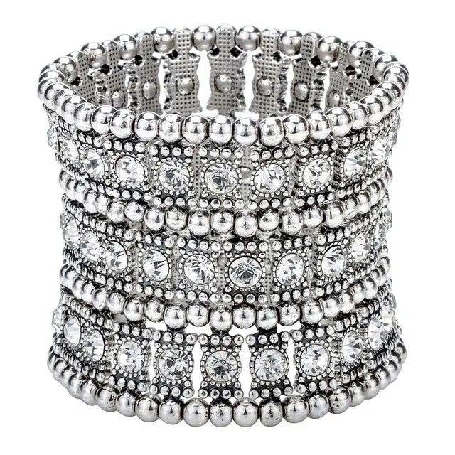 Stretch Cuff bracelet Women Jewelry