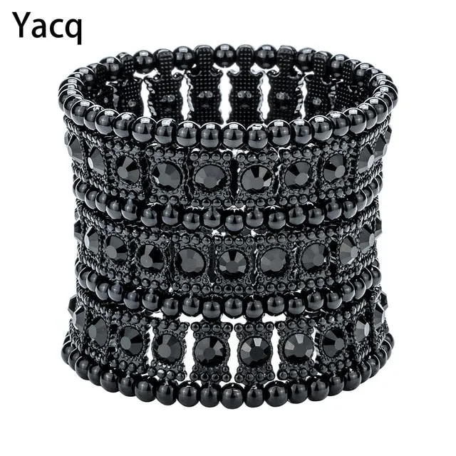 Stretch Cuff bracelet Women Jewelry