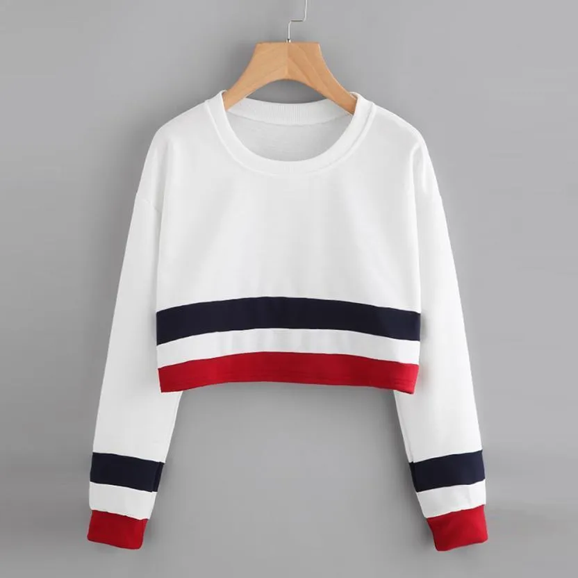 Striped Crop Shirt