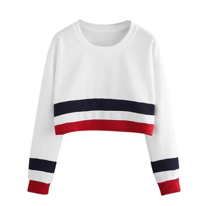 Striped Crop Shirt