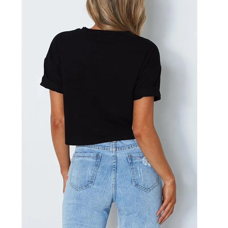 Striped Crop T-Shirt