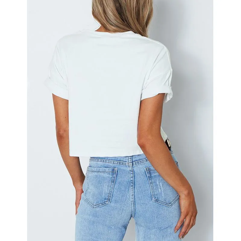 Striped Crop T-Shirt