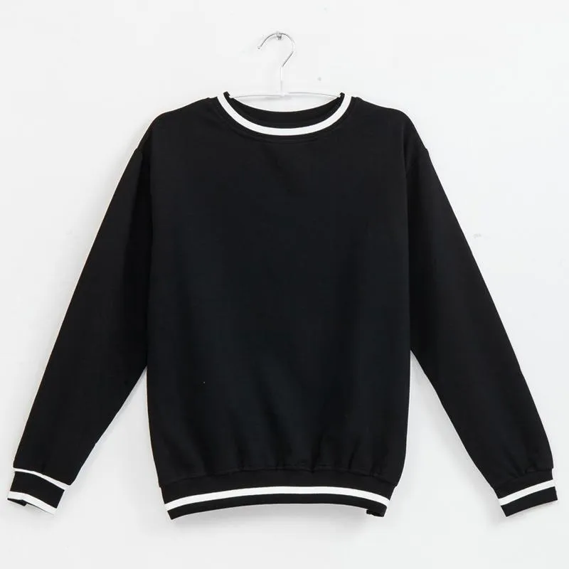 Striped Patchwork Sweatshirt