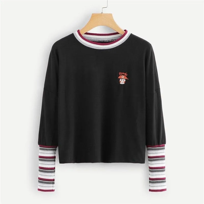 Striped Sweatshirt