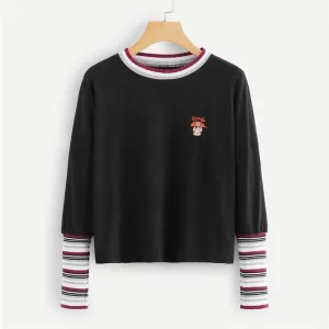 Striped Sweatshirt