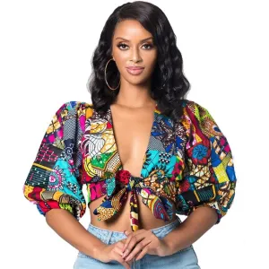 Summer African Women's Top